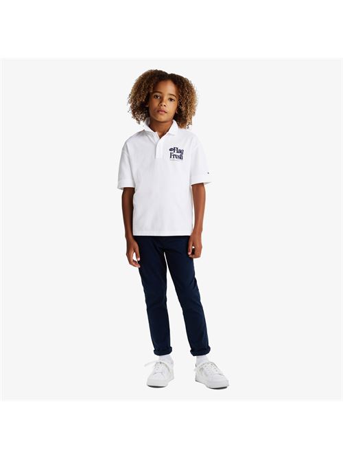 FLAG FUN REG POLO SS TOMMY HILFIGER | KB0KB09595/YBR